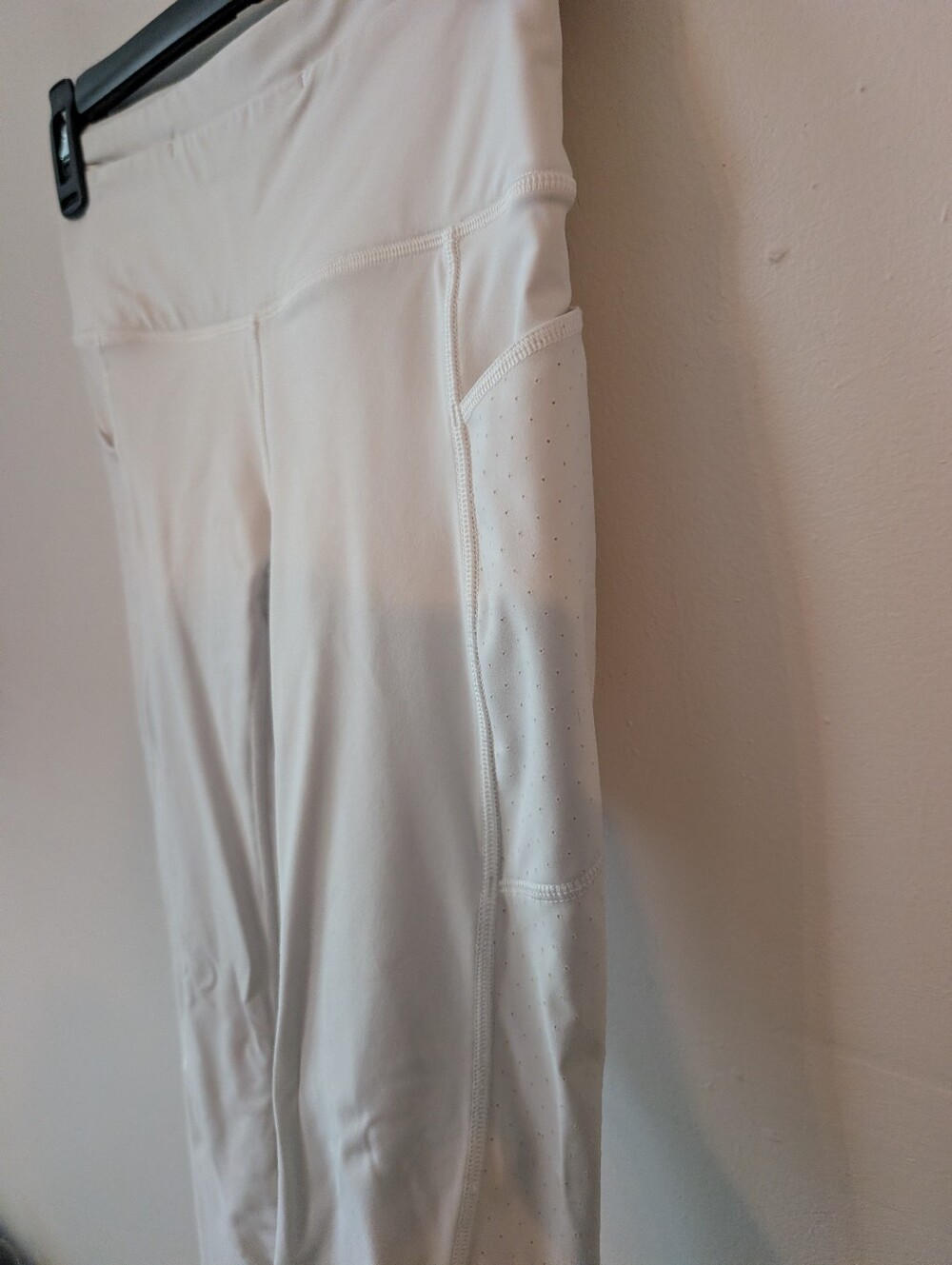 Lululemon Mind Over Miles White Leggings With Pockets Size 4 - Picture 6 of 9